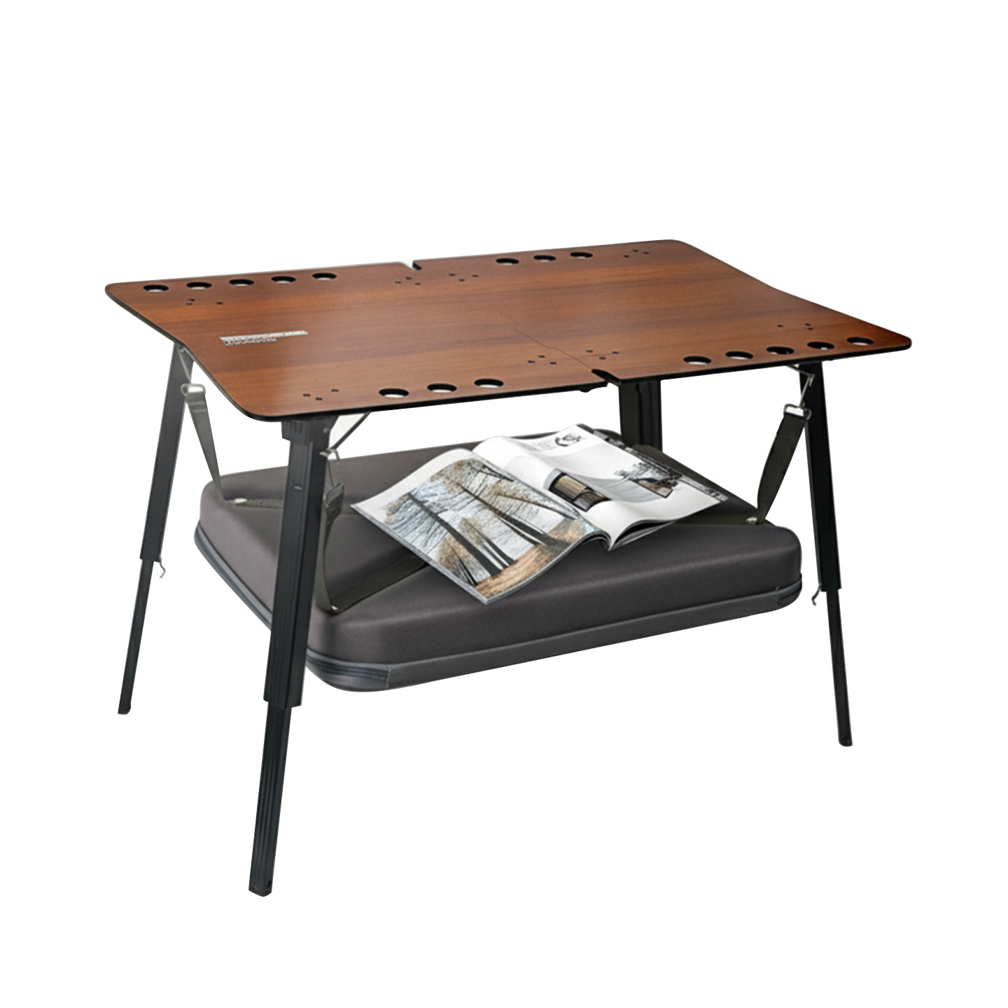 Camping Cooking Table - Table pliante en aluminium pour l'extérieur,