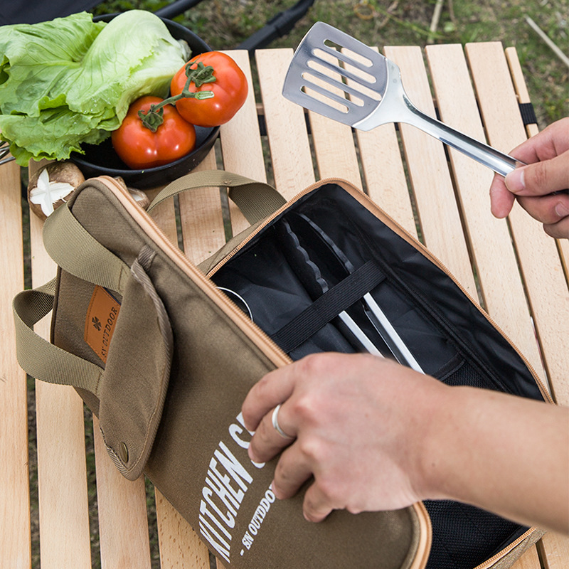 Ensemble de 8 ustensiles de cu - Camping Hiking Cooking avis et prix