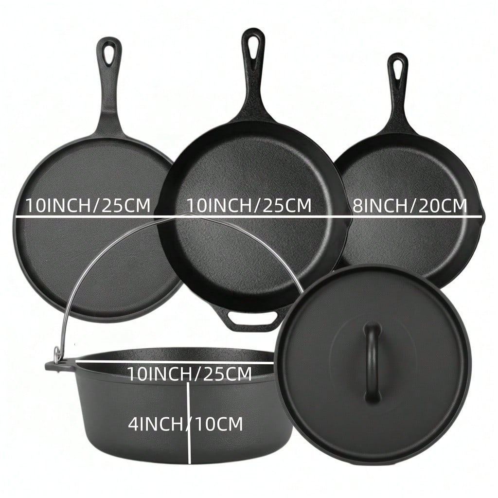 Ensemble de casseroles et poêl - Camp Dutch Oven Cast avis et prix
