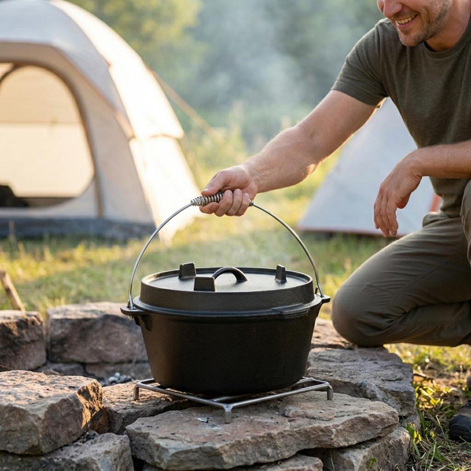 Cocotte en fonte d'extérieur n - Camp Dutch Oven Cast avis et prix