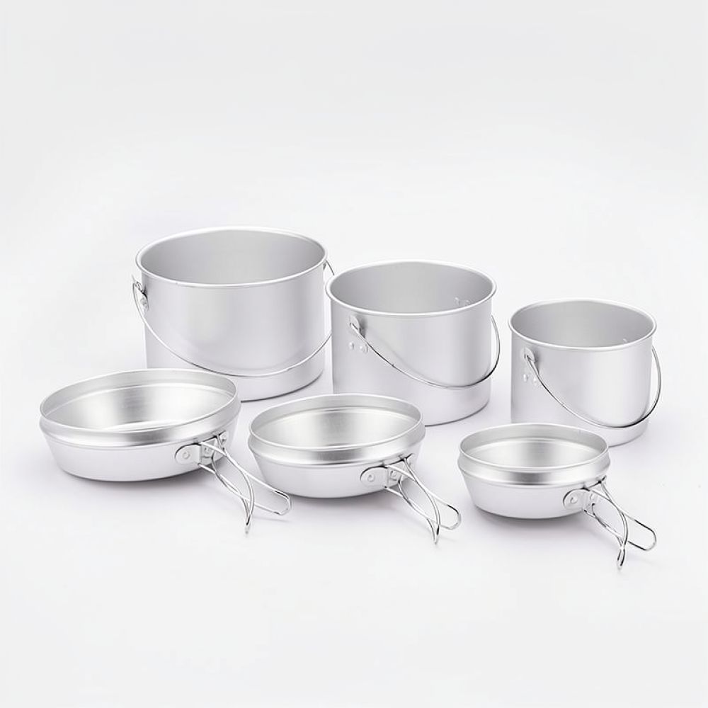 Batterie de cuisine en alumini - Camping Cooking Dining Set avis et prix